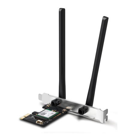 Adaptador de red MERCUSYS PCIe AX3000 Wi-Fi 6 Bluetooth 5.2