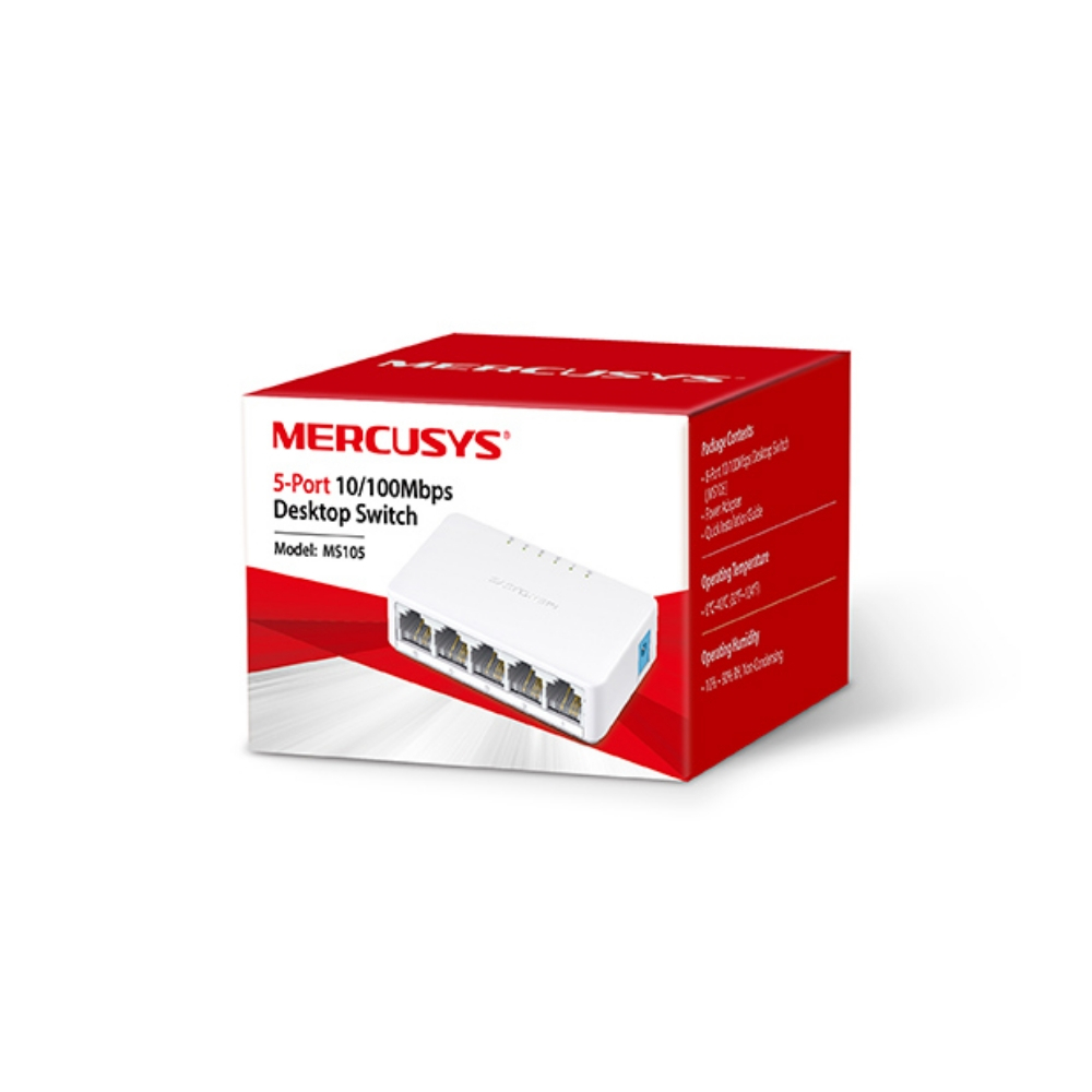 Switch MERCUSYS 5 Puertos 10/100 - Image 2