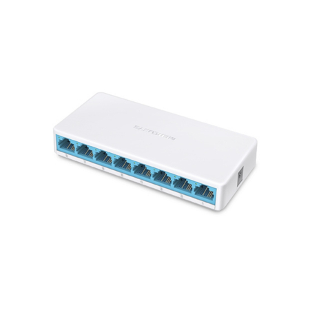 Switch MERCUSYS de Escritorio 8 Puertos COLOR Blanco