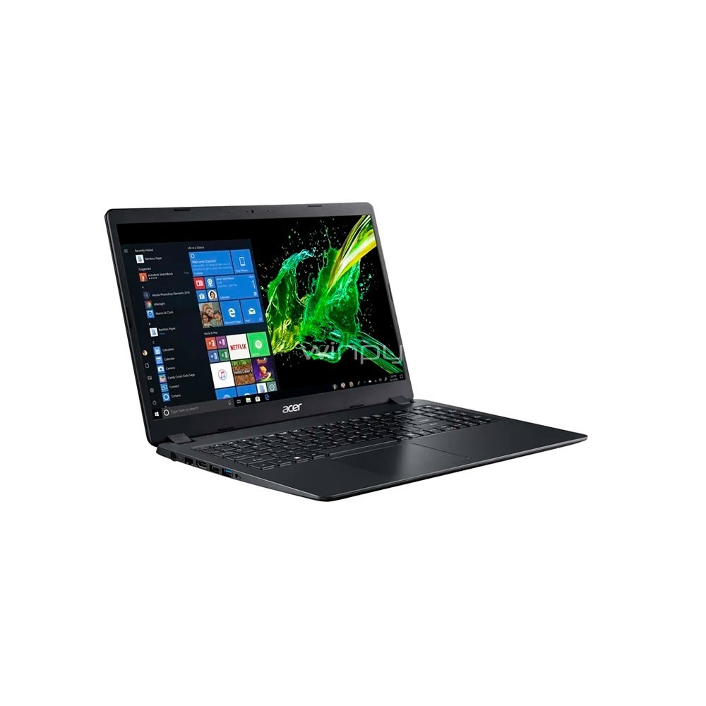 Compuatdora Portatil Acer R08L, RYZENC3( 3200U), Memoria ram de4GB,15,6H pulgadas HD, Negro - Image 2