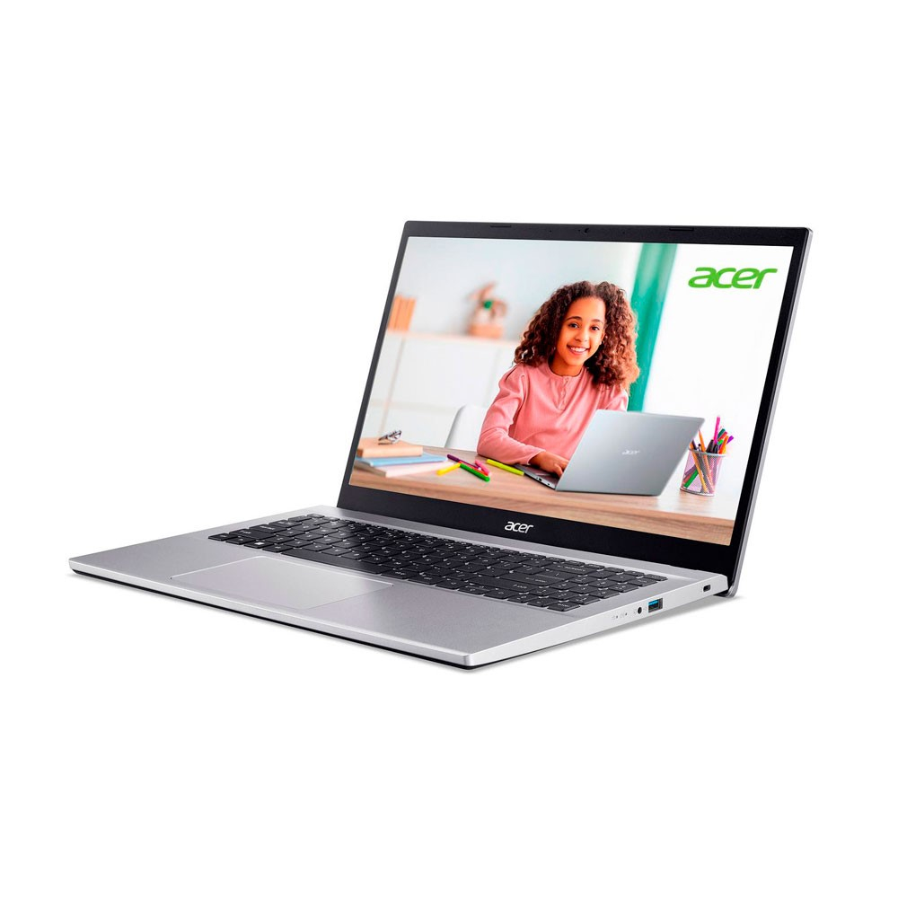 Computador Portatil Acer, Ci3 1215U, Pantalla 15,6 Pulgadas, Memoria Ram 8GB Disco SSD 256GB, Windows 11 home, Plata - Image 2