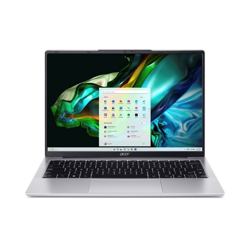 Portatil Acer AL14-31P-C0S2 HD Intel N100 14 8GB/256SSD/Windows 11 Home Single color Silver