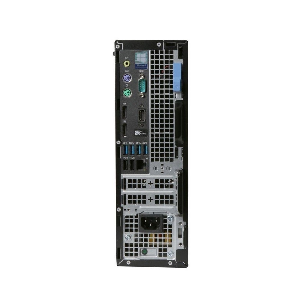 Pc Dell Workstation Precision SFF 3431/Intel Core i5-9500, 6 Core, 9MB Cache, 3.0Ghz, 4.4 Ghz Turbo w/UHD Graphics 630/8GB 1x8GB DDR4 2666MHz, 3.5 1TB 7200rpm, NVIDIA Quadro P400, 2GB, 3 mDP to DP adapte, Windows 10 Pro 6 - Image 3