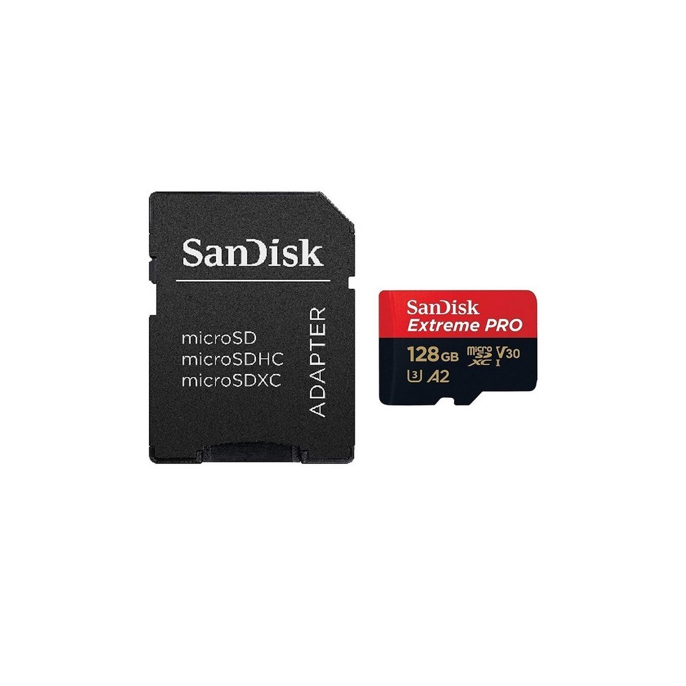 MicroSD SanDisk Extreme Pro UHS-I con adaptador 128GB - Image 3