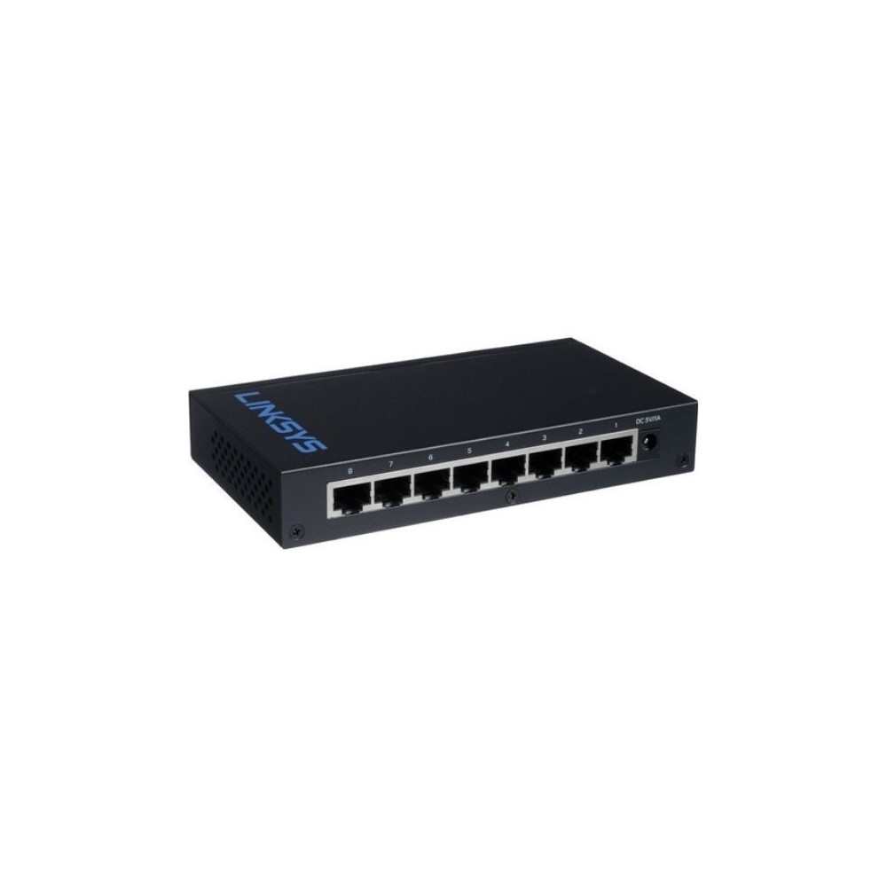 Switch 8 puertos Gigabit Ethernet (10/100,1000), Plug and Play, Funcion ahorro de energia- No Administrable - Image 3