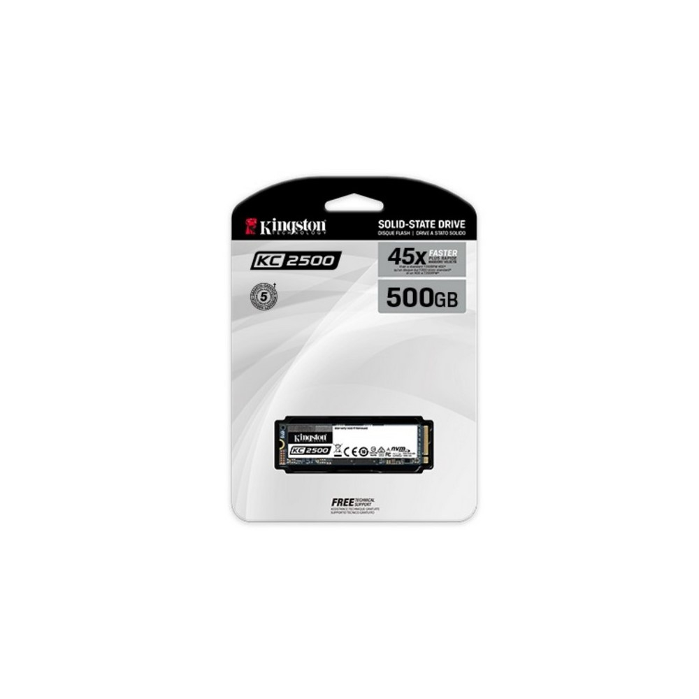 Unidad de estado solido ssd kingston KC2500 500GB M.2 PCIe NVMe - Image 3