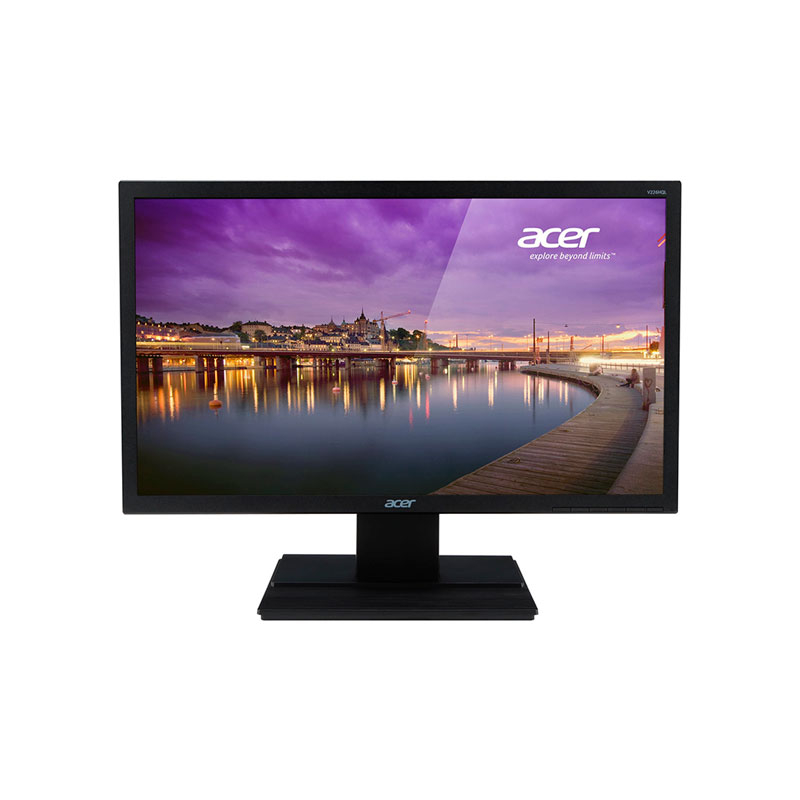 Monitor ACER V246HQL bi 23.6 Resolución Full HD (1920 x 1080), VGA+HDMI, Garantia 3 años